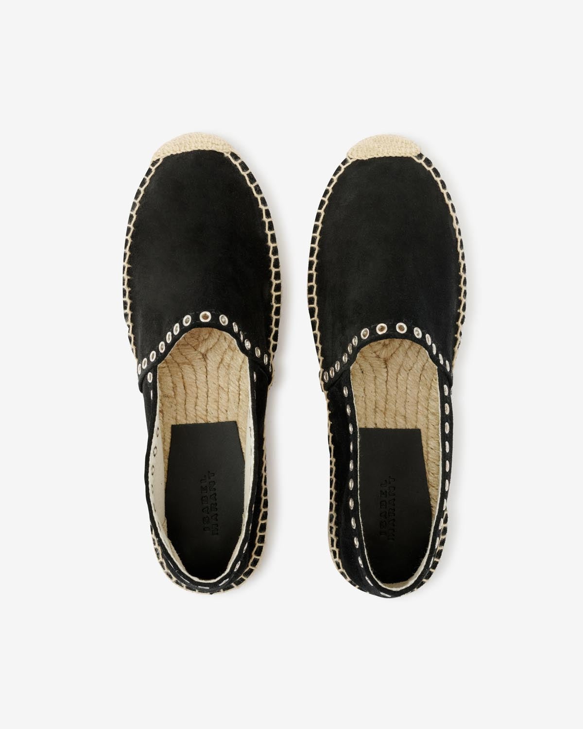 ISABEL MARANT｜SLIP-ONS (CANAE (EP0001FA B1C02S 01BK)) Canae Espadrilles Woman blue | ISABEL MARANT Official online