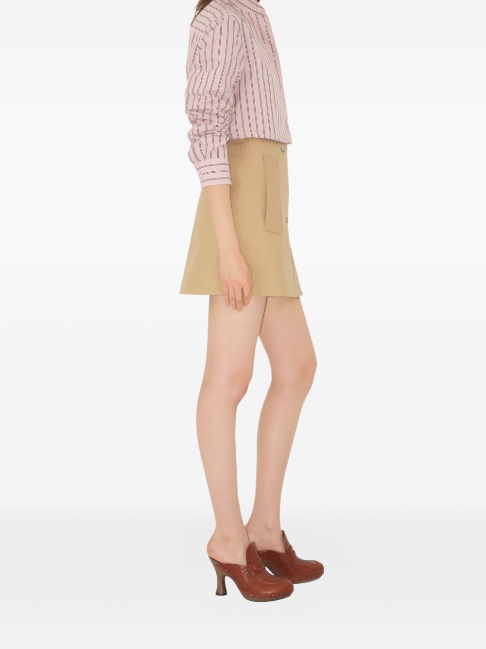 trench mini skirt - 2