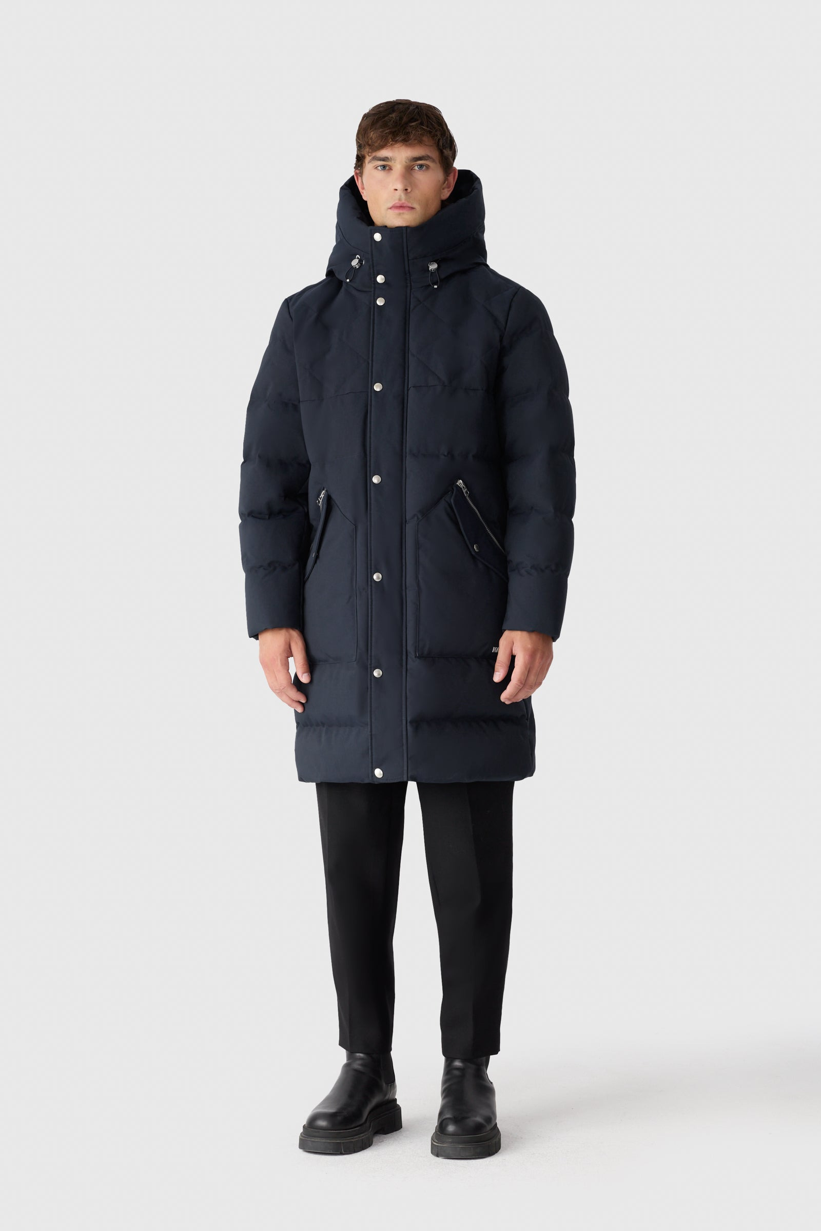 WERNER-Z Quilted Down Parka With Removable Bib - 2