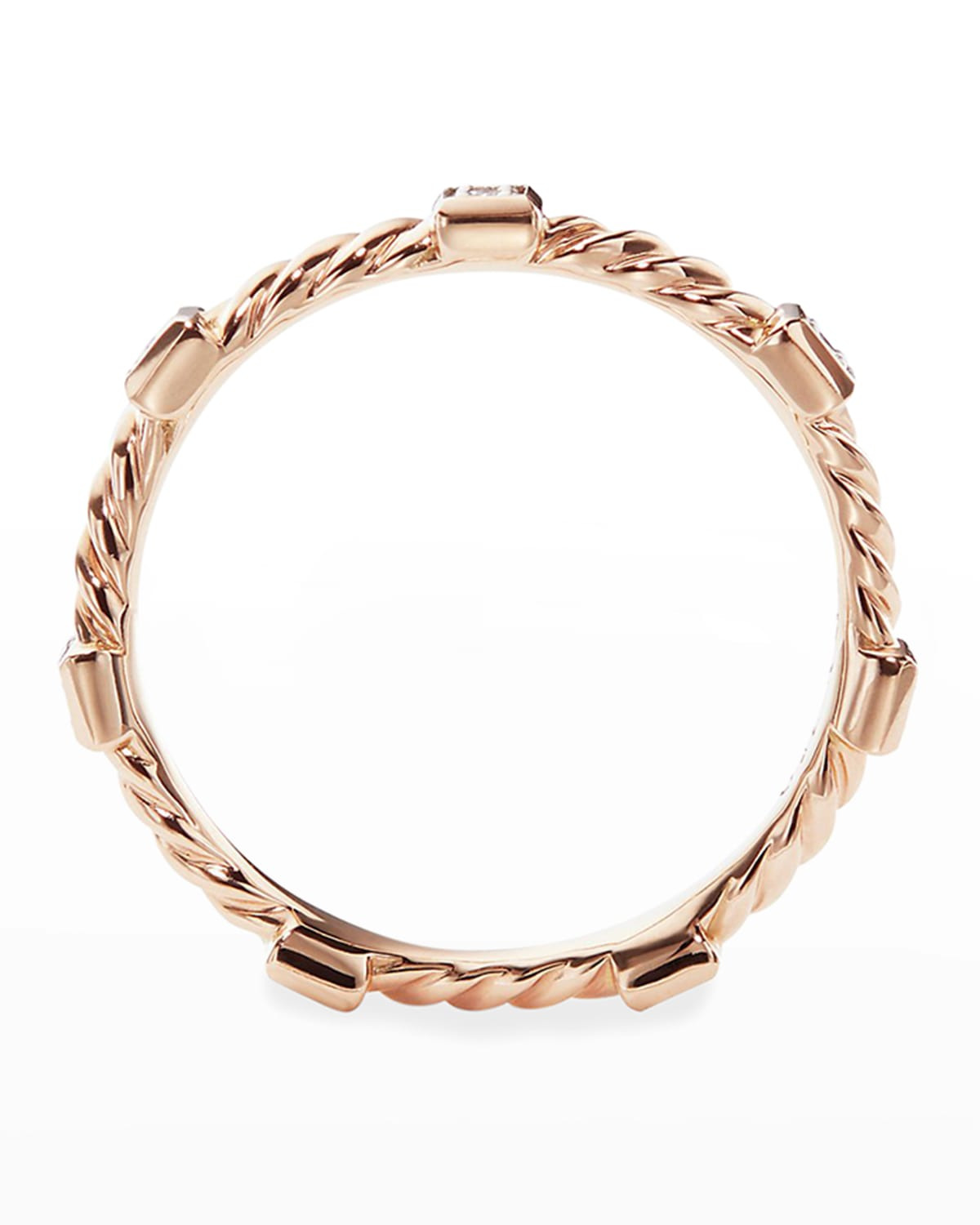 2mm Cable Collectibles Stack Ring in 18K Gold - 3