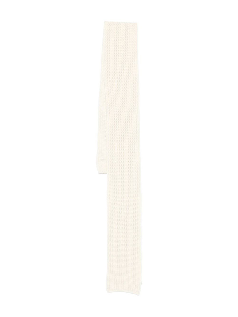 ribbed cashmere scarf 1