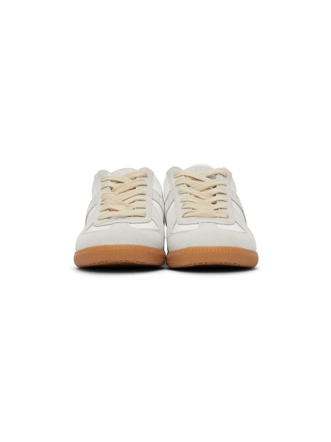 White & Grey Replica Sneakers - 2