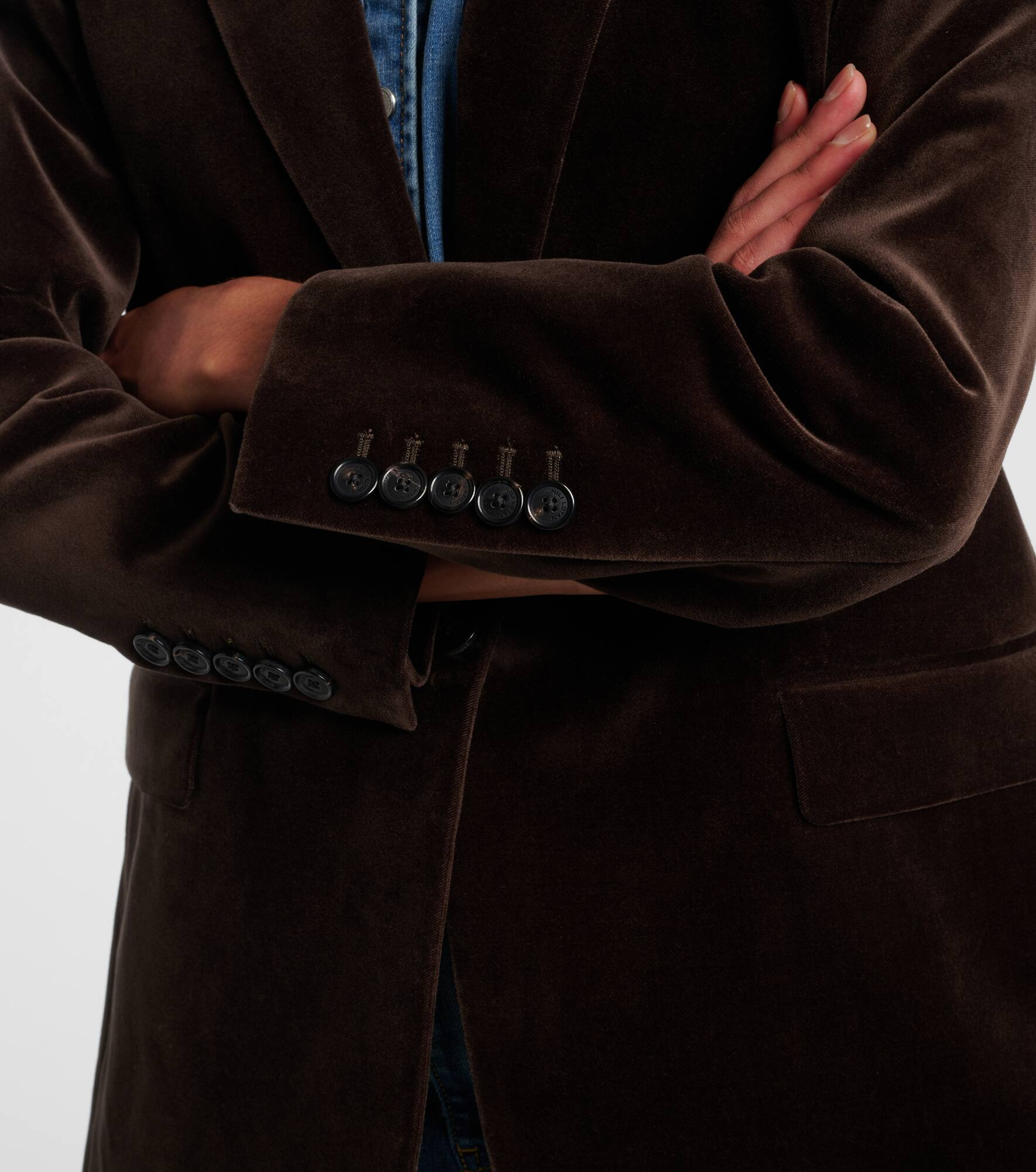 Diane velvet blazer - 5