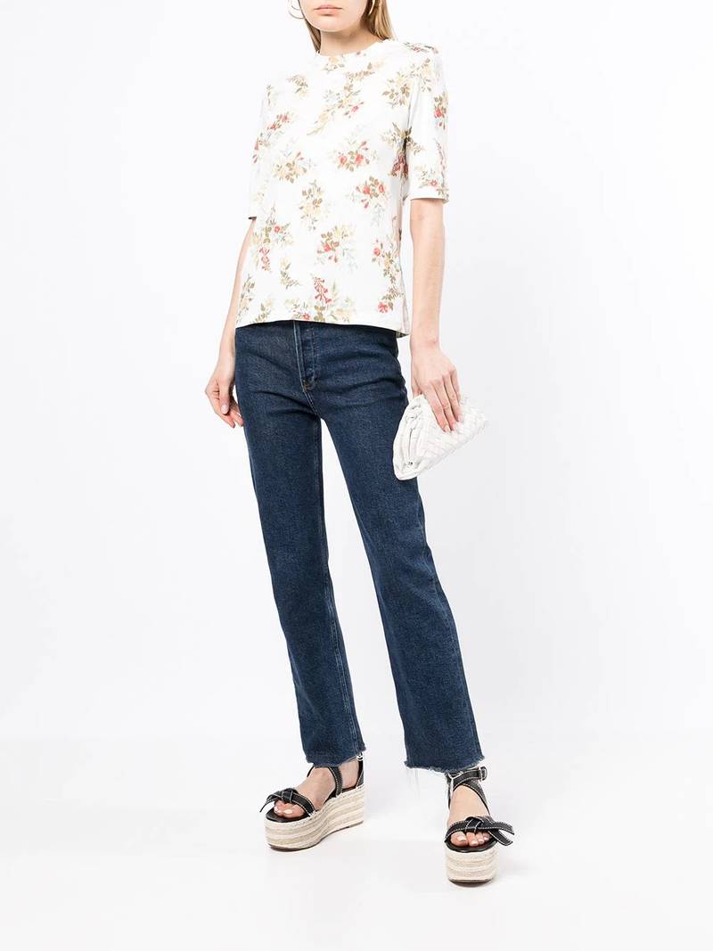 Erdem Sofia floral-print top outlook