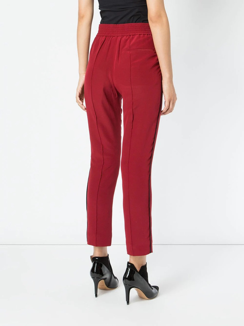 elastic waist cropped pants 4