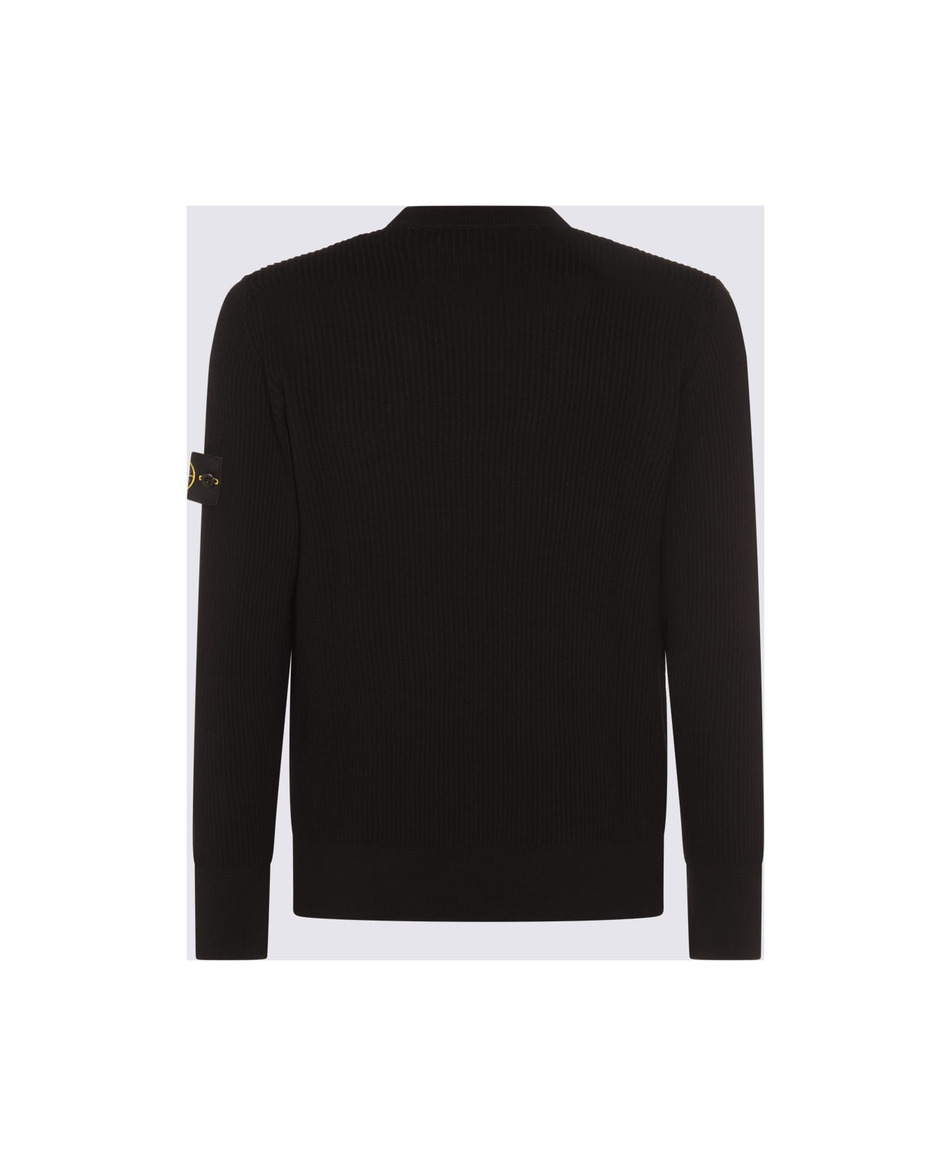 Black Wool Knitwear - 2