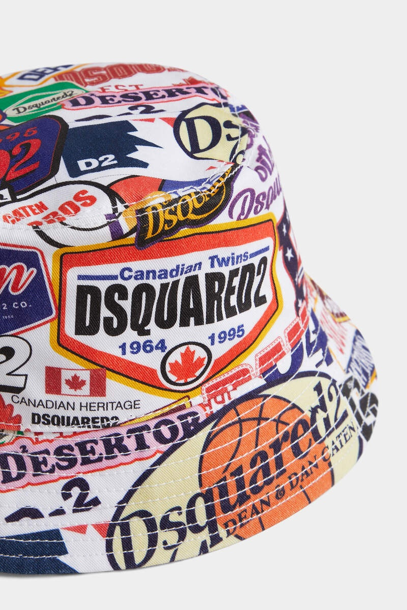 LOGOMANIA BUCKET HAT 3