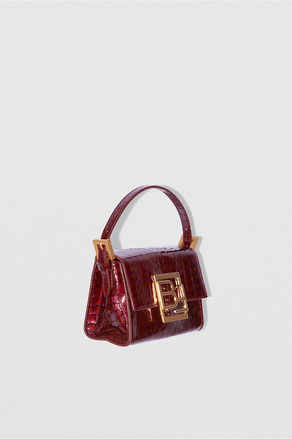 FRAN AUTUMN GLOSSY CROCO EMBOSSED LEATHER - 2