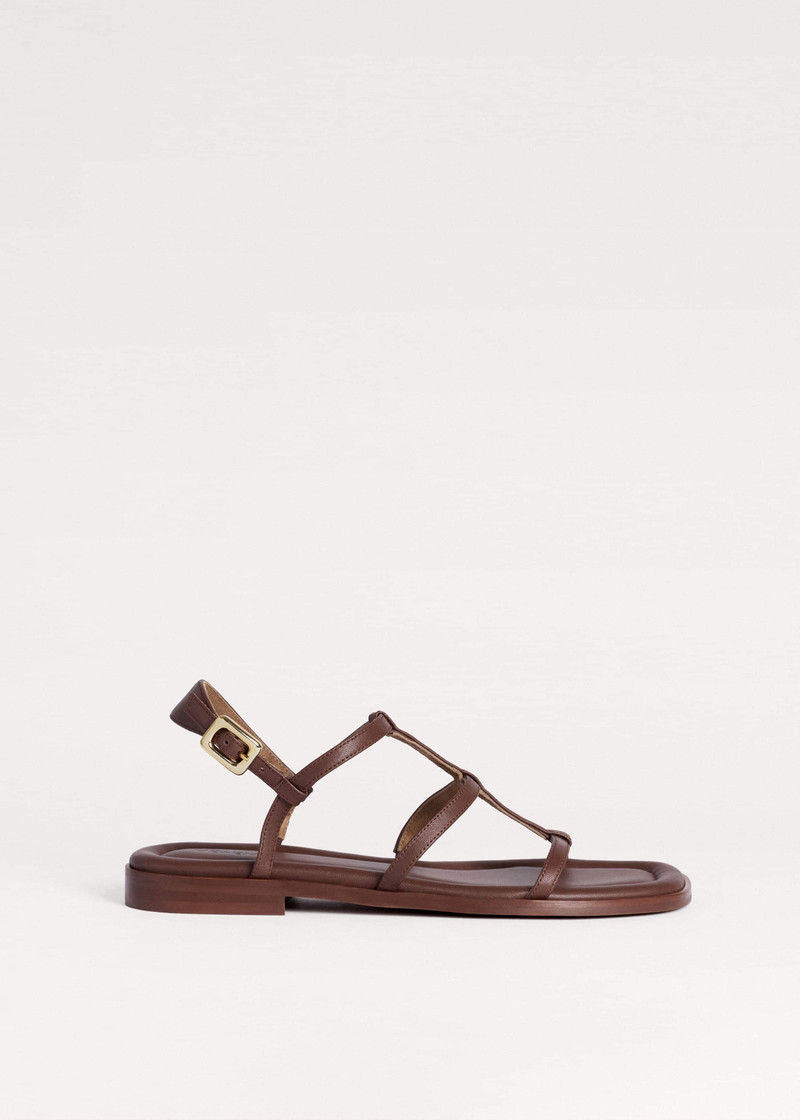 Caged Flat Sandal - 1