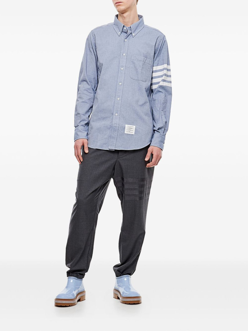 Thom Browne button-down striped shirt outlook