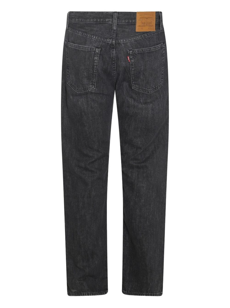 Levi's dark grey jeans outlook