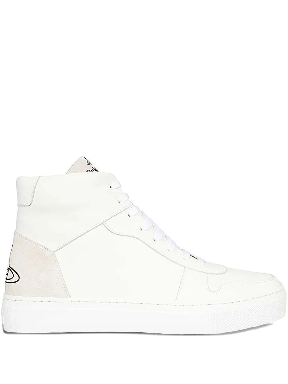 logo-print high-top sneakers - 1