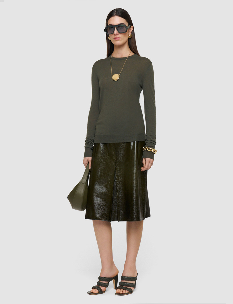 JOSEPH Cashair Round Neck Jumper outlook