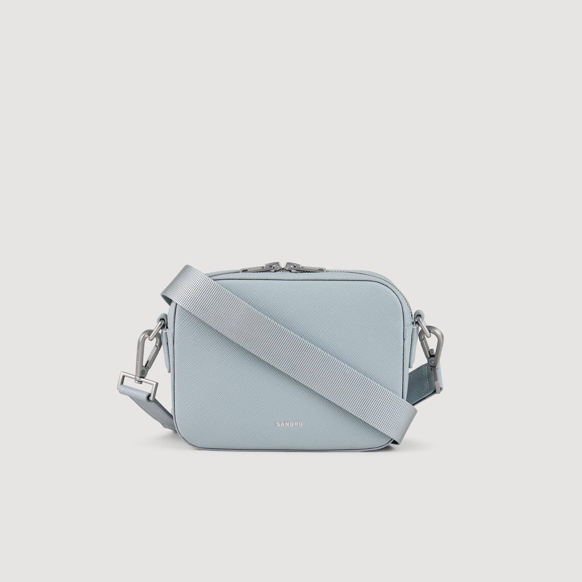 SMALL RECONSTITUTED LEATHER BAG - 7