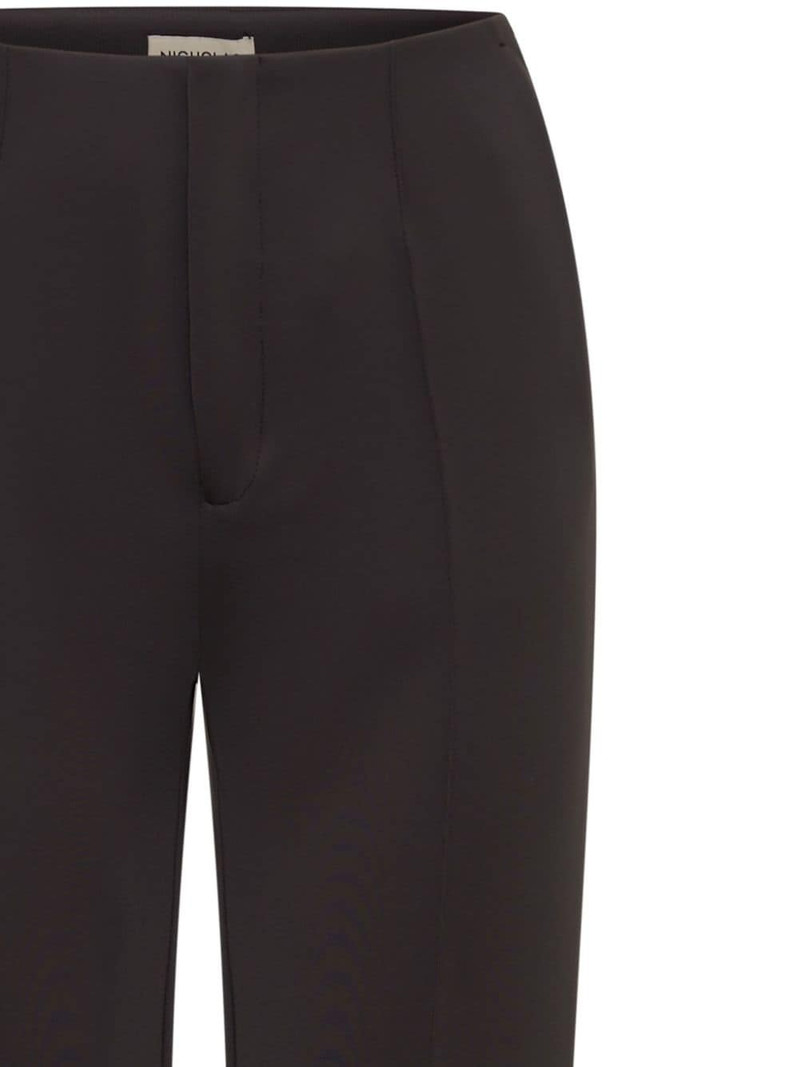 NICHOLAS Lillianna straight-leg pleated trousers outlook