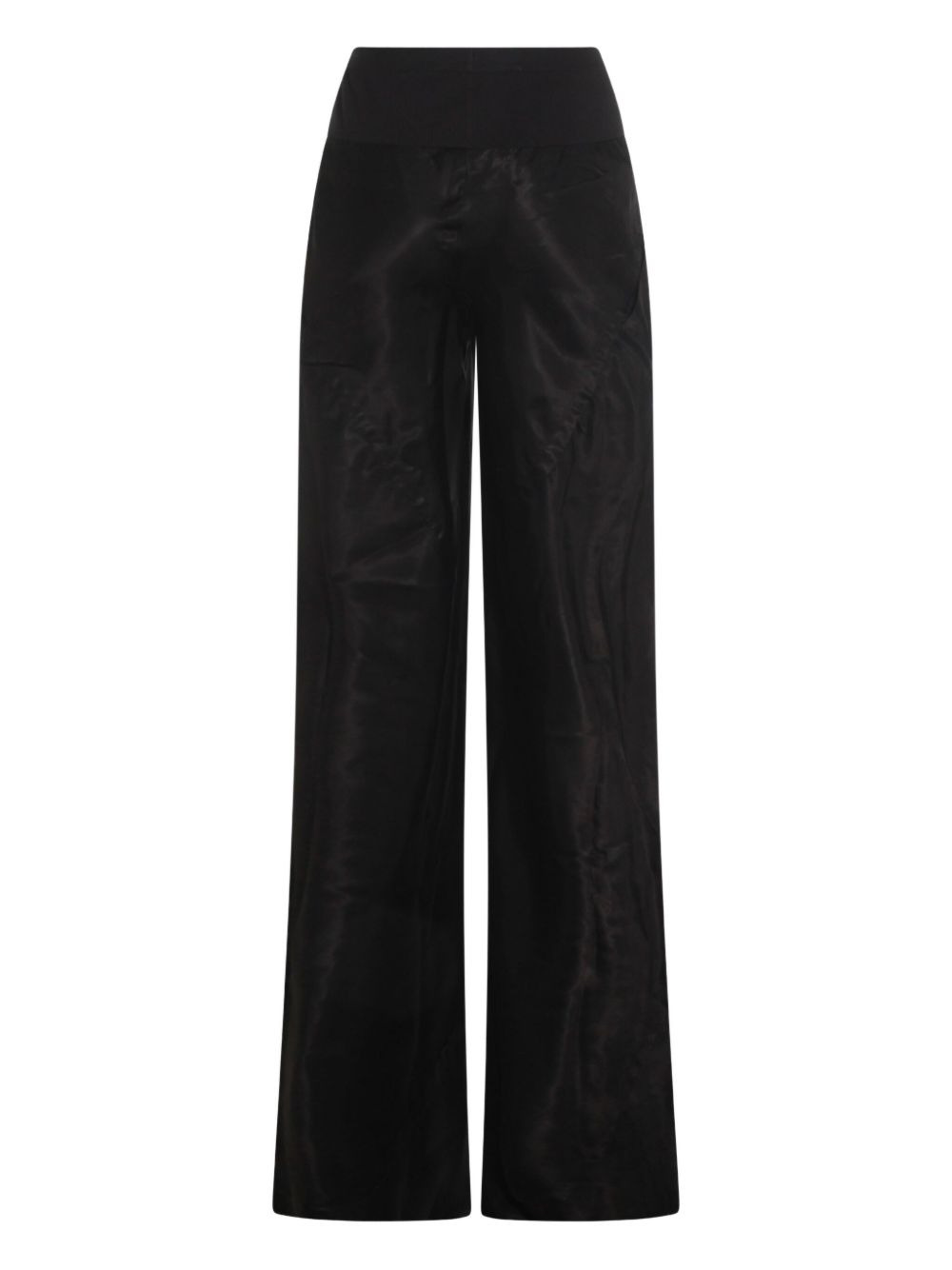 ribbed-waistband trousers - 2