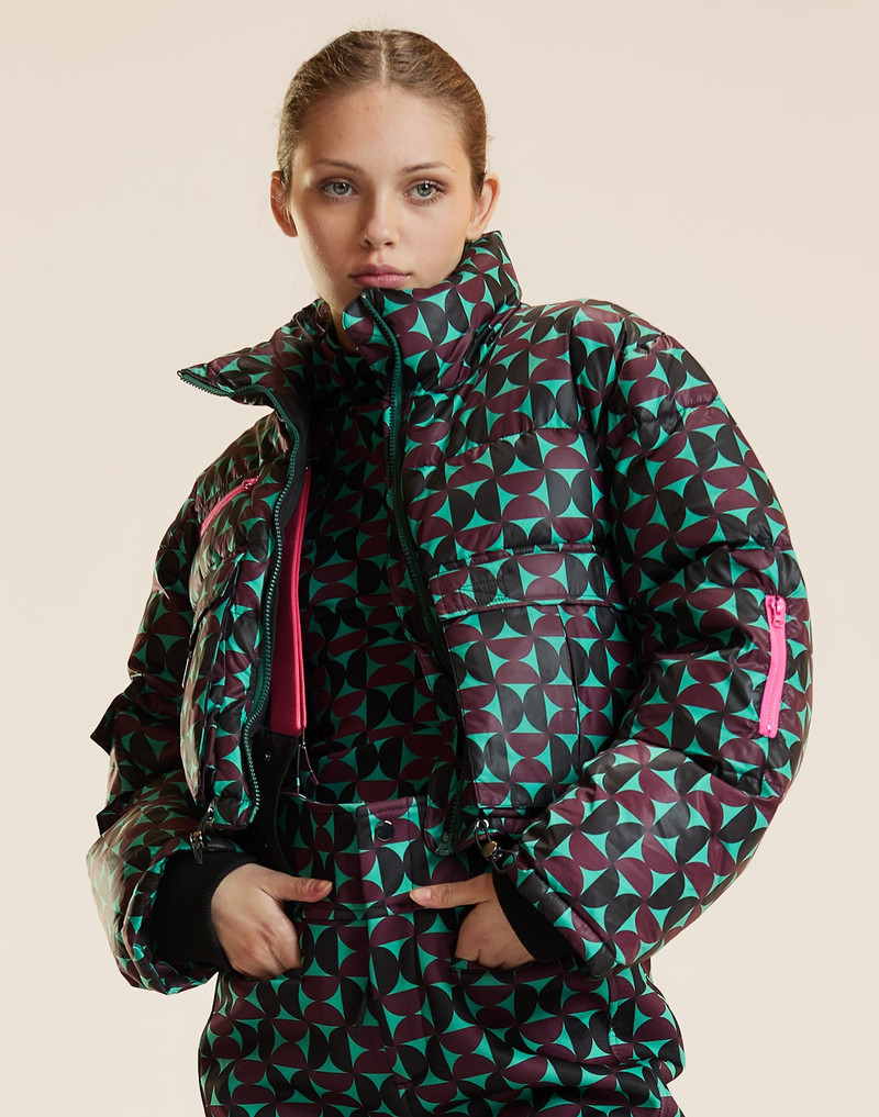 Art Nouveau Puffer Jacket 1