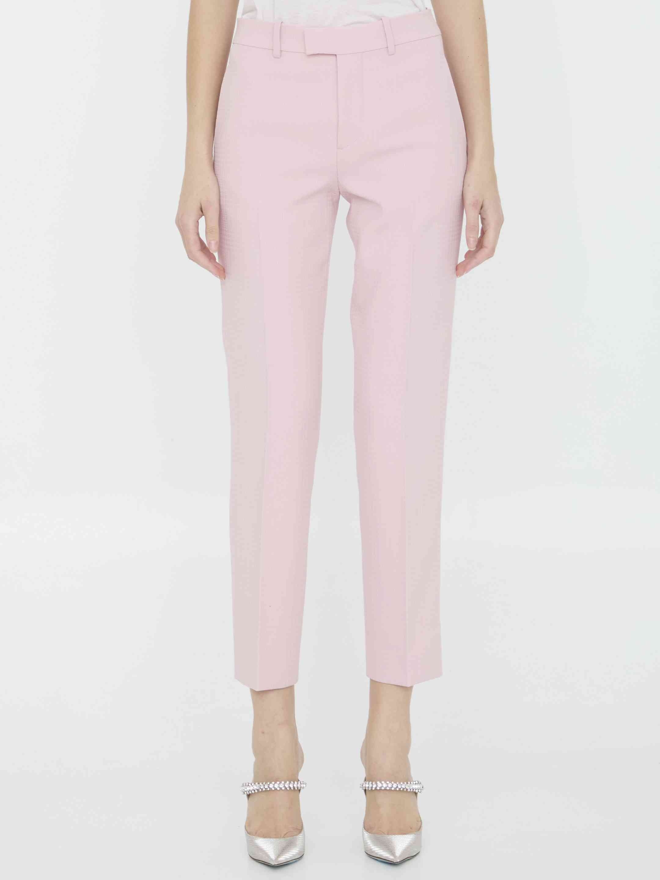 Burberry Women Wool Tailored Trousers - 1