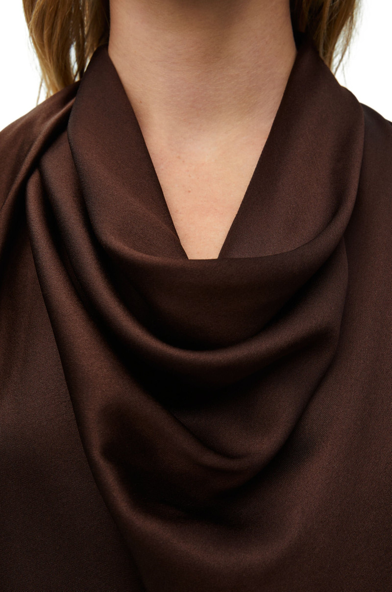 Scarf dress in silk 4