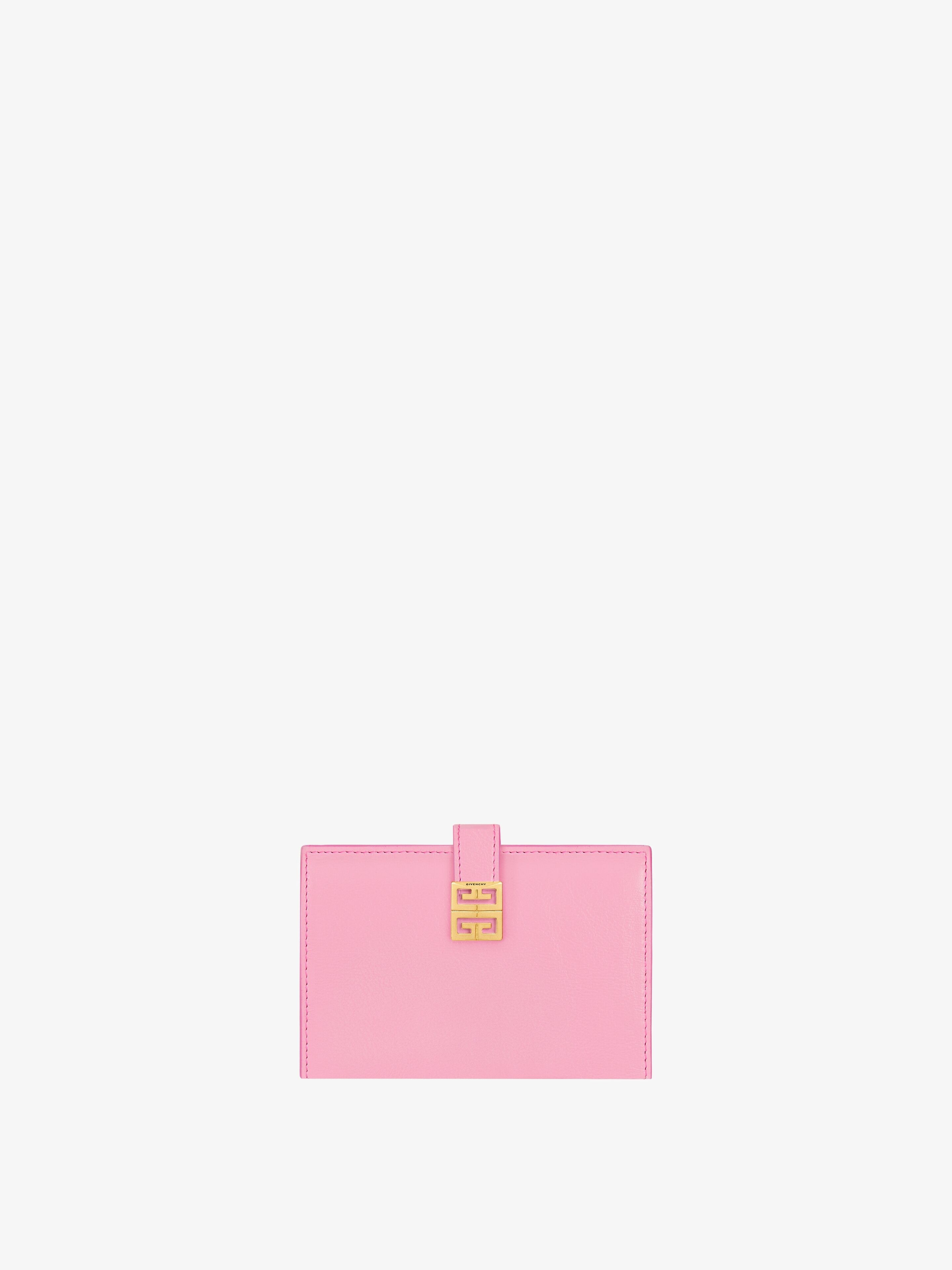 MEDIUM 4G BIFOLD WALLET IN LEATHER - 1