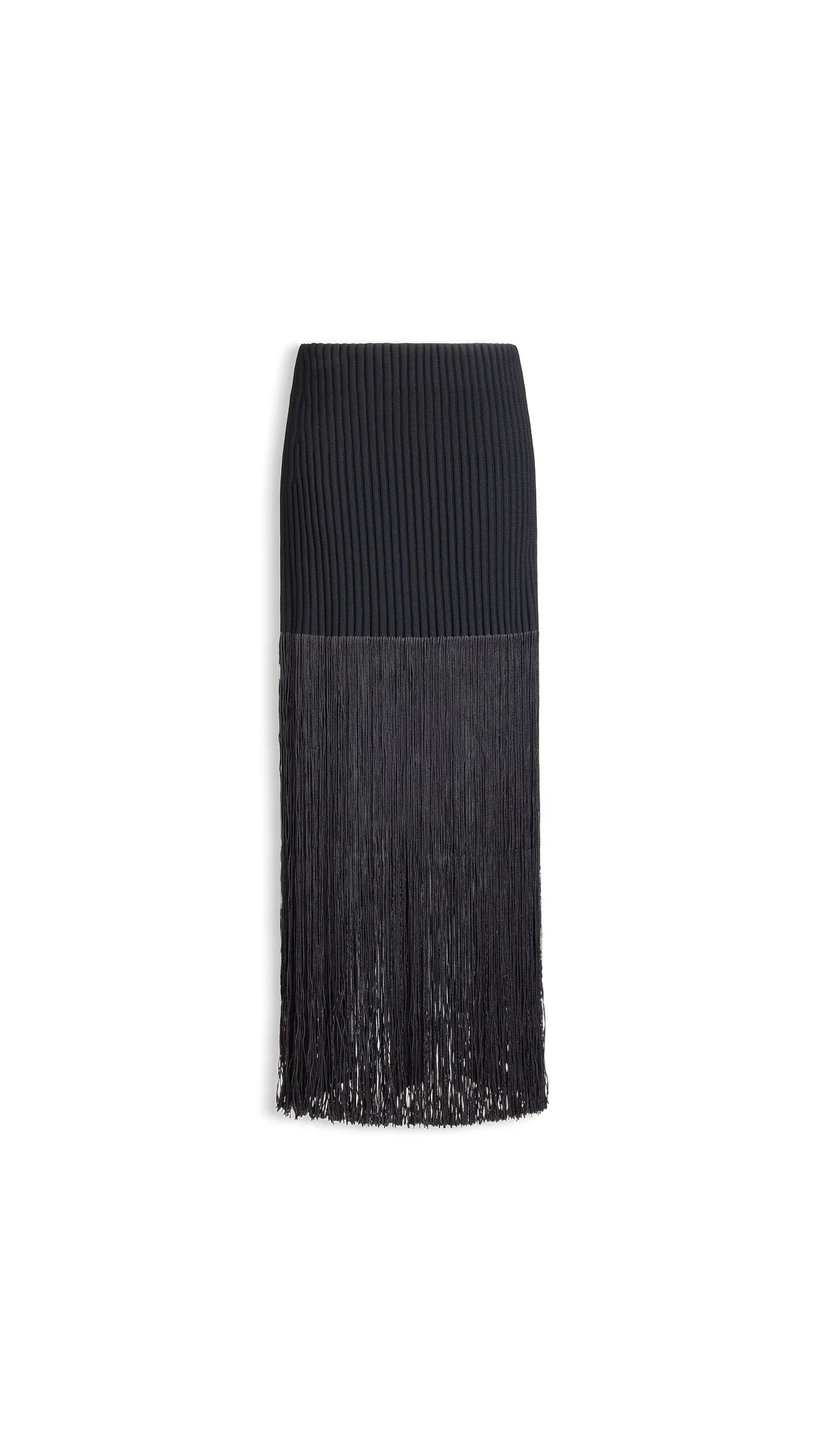 FRINGED TUBE SKIRT - 1