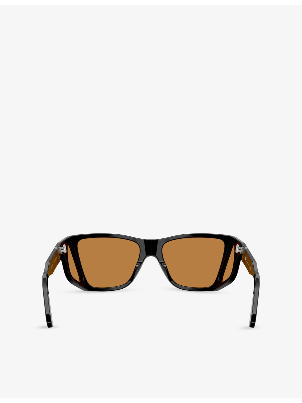 PO0009 Rectangle-Frame Tortoiseshell Acetate Sunglasses - 4