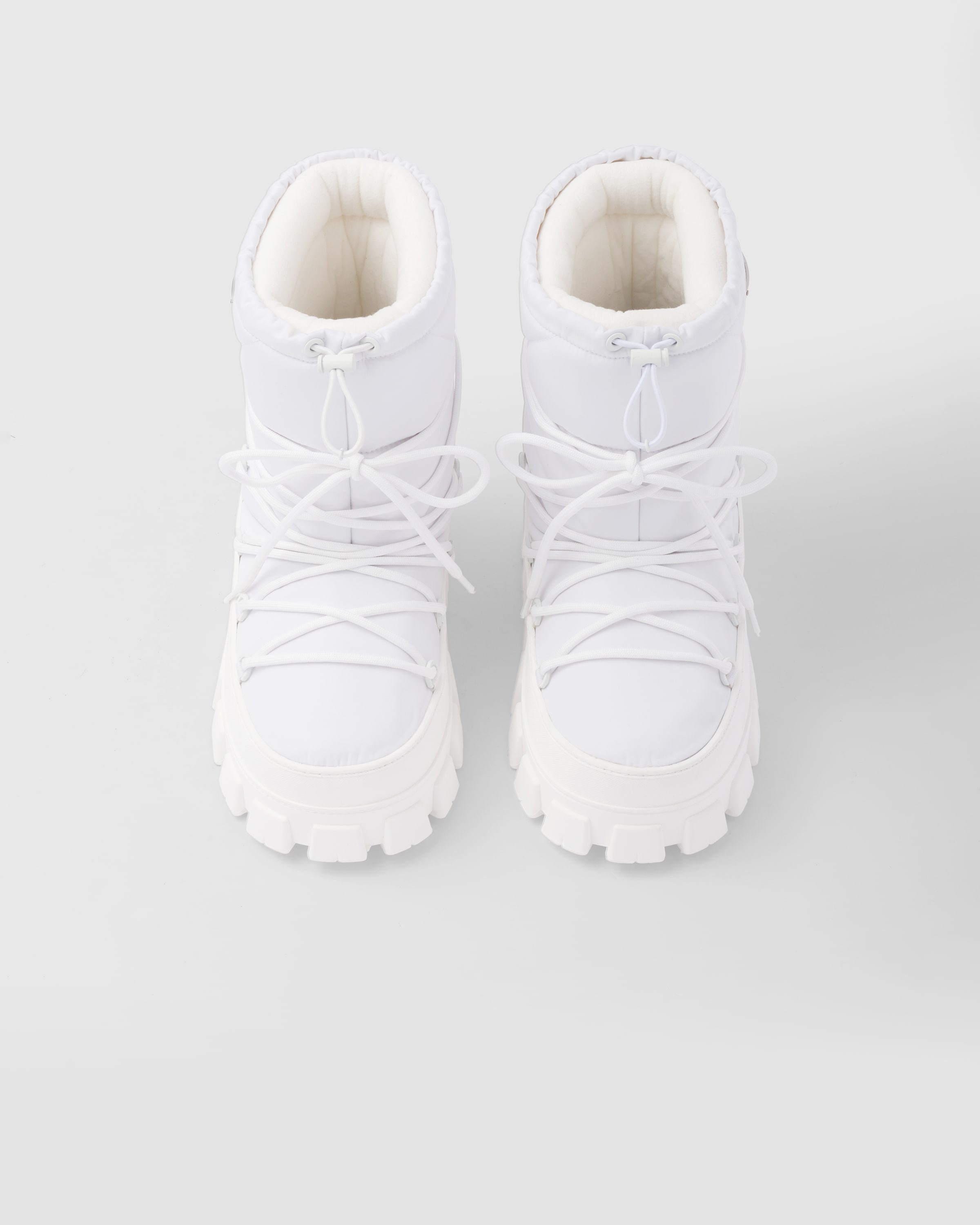 Re-Nylon gabardine après ski booties - 3