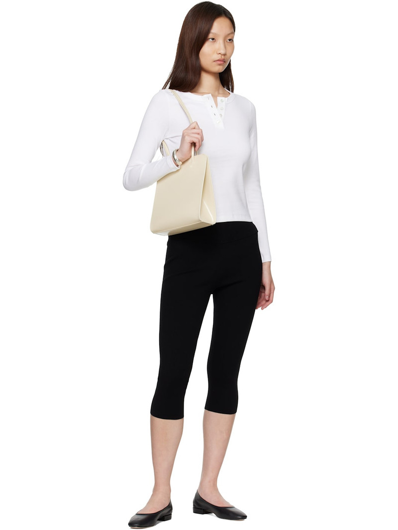 FLORE FLORE White Jess Longsleeve T-shirt outlook