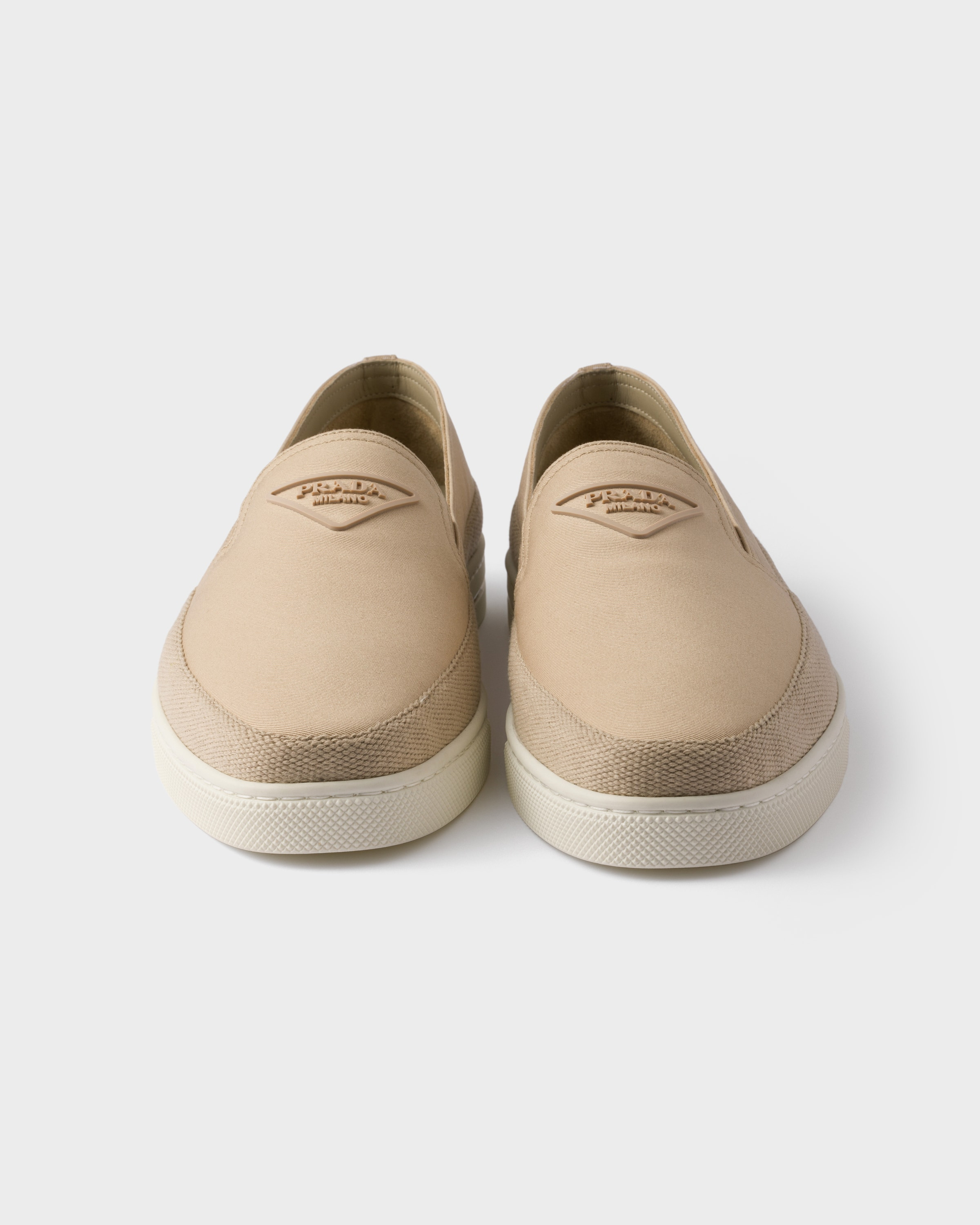 Cotton canvas slip-ons - 6