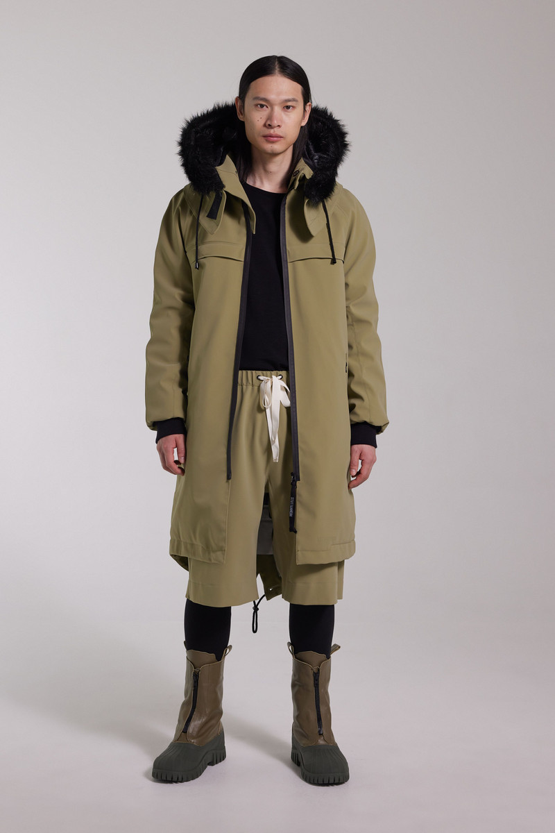 Stutterheim Kalix Matte Parka Aloe outlook