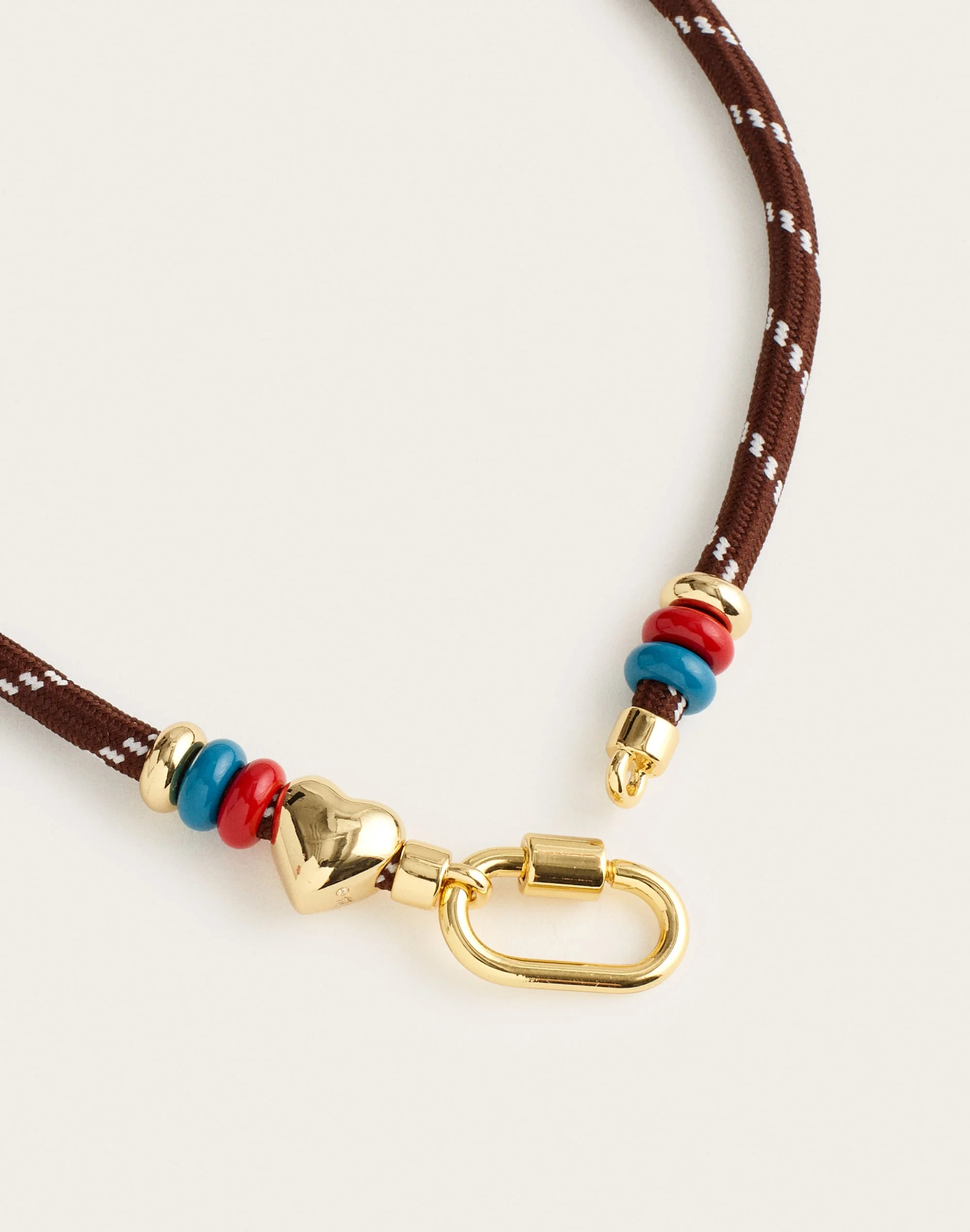 Carabiner Paracord Charm Necklace - 1