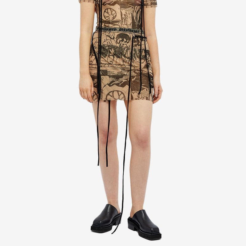Ottolinger Mesh Wrap Mini Skirt 2