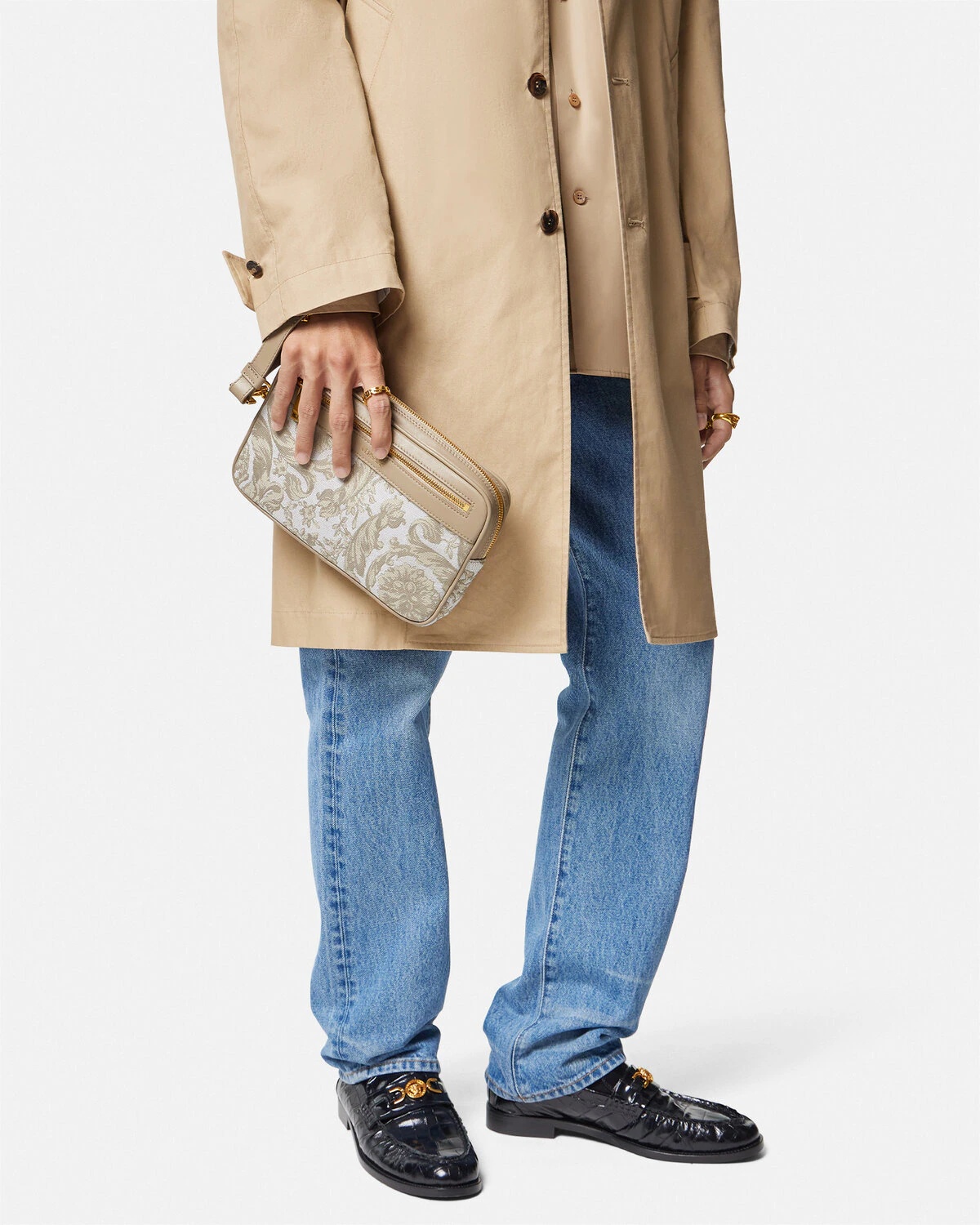 Barocco Jacquard Pouch - 3