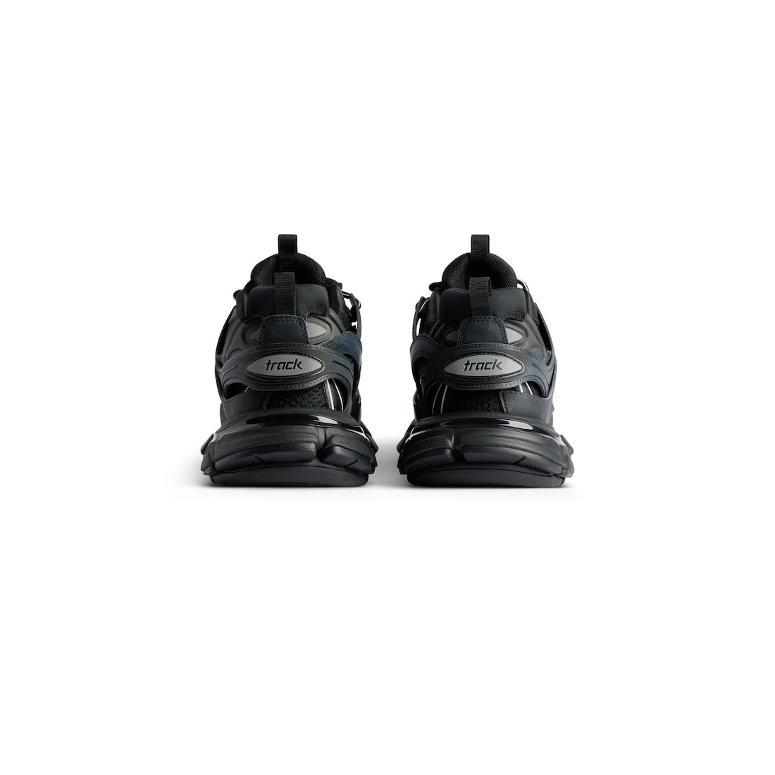 Men's Track Sneaker in Black - 5