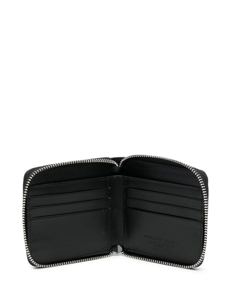 mini crocodile-embossed leather wallet 3