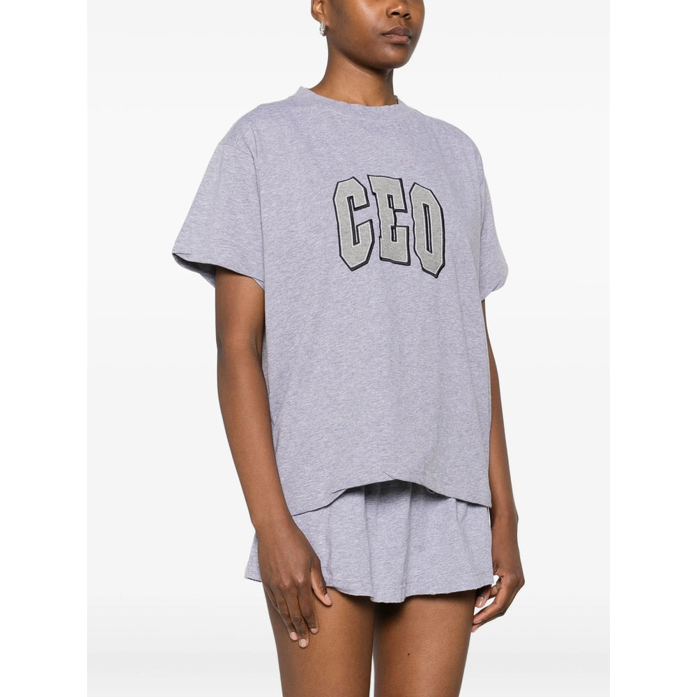 Balenciaga Grey Tops - T-Shirts & Jerseys Women - 3