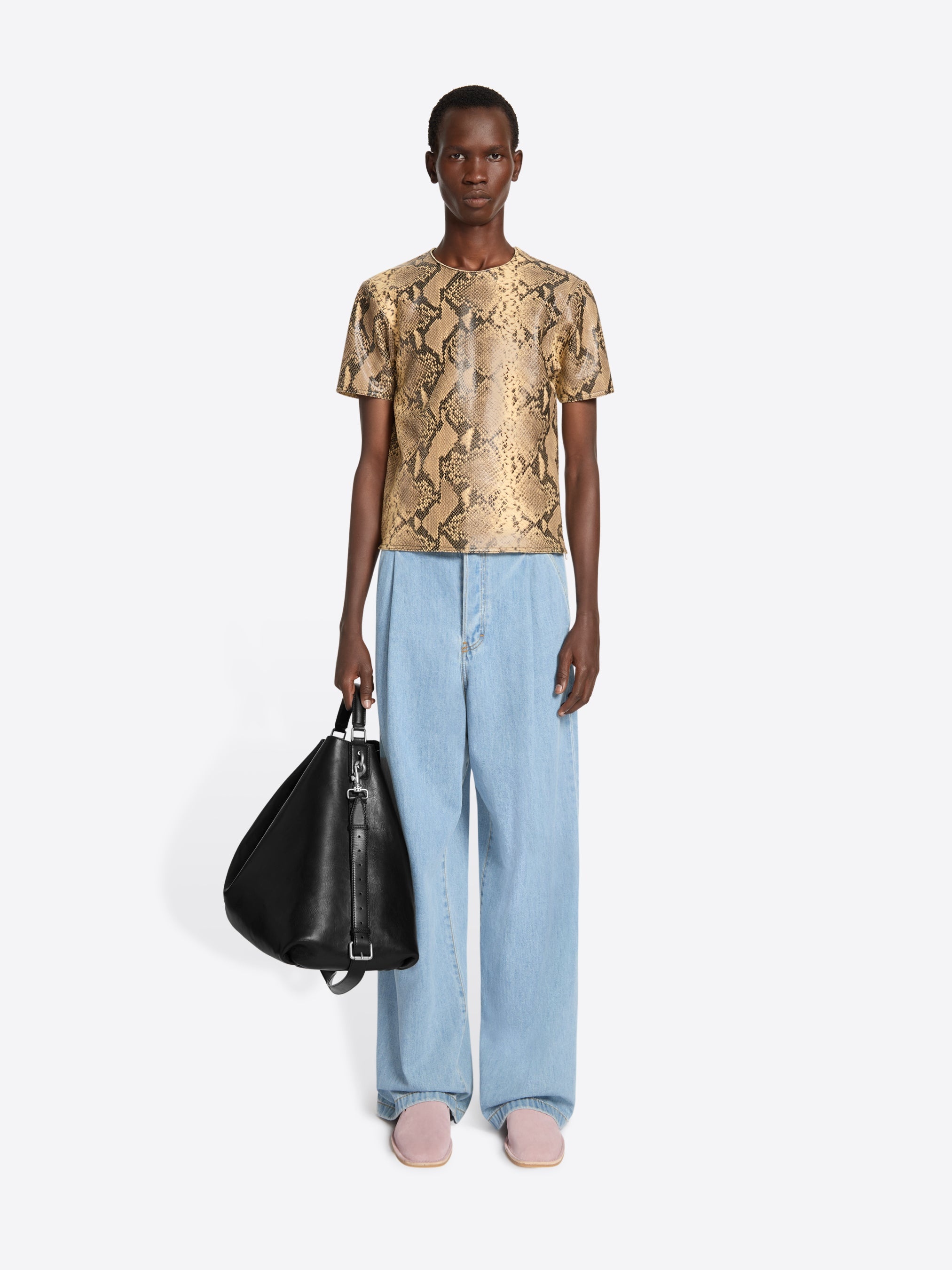 PLEATED JEANS - 2