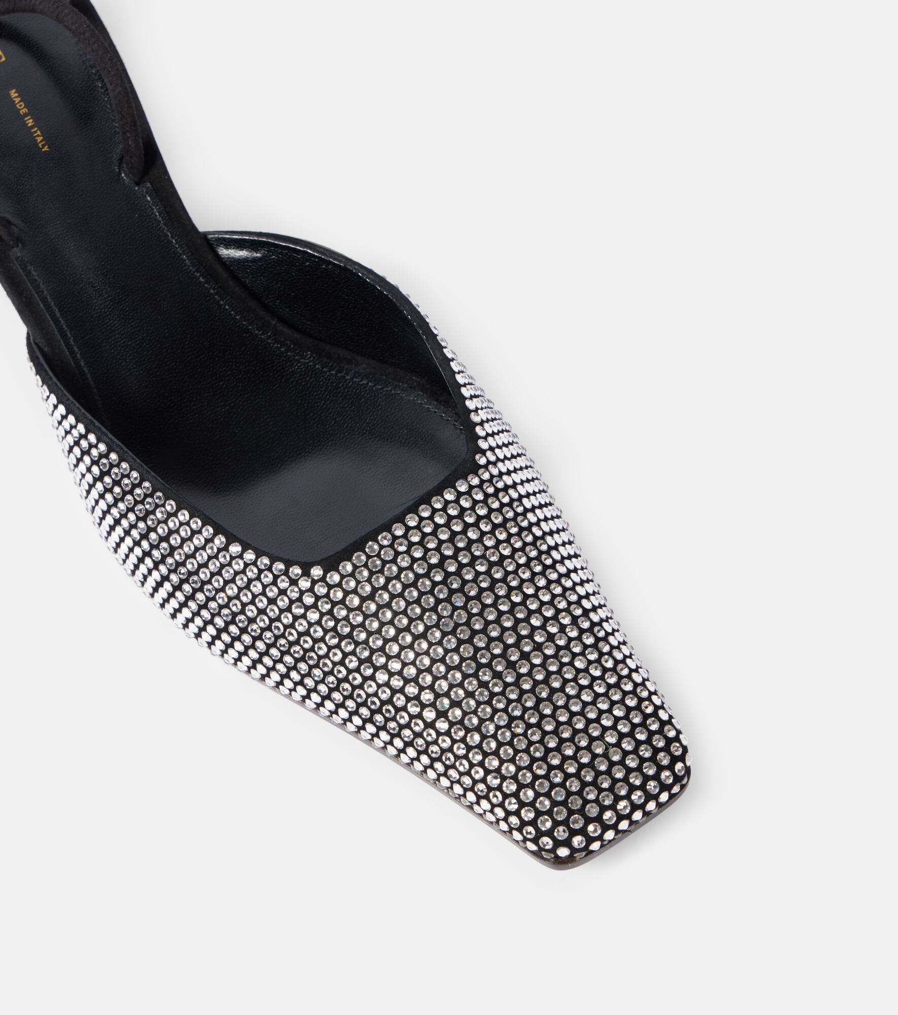 Roosevelt embellished leather slingback pumps - 6