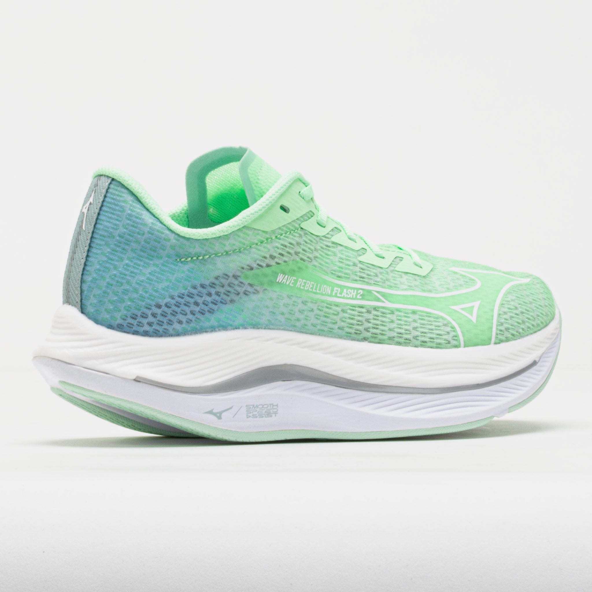 Mizuno Wave Rebellion Flash 2 Women's Neo Mint/White - 6