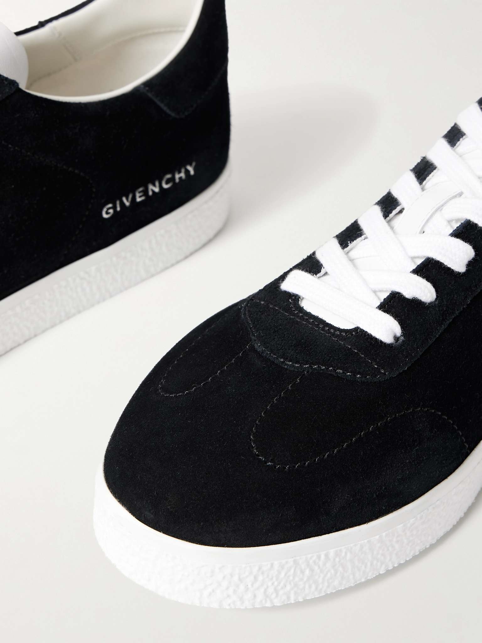 Town Suede and Leather Sneakers - 6