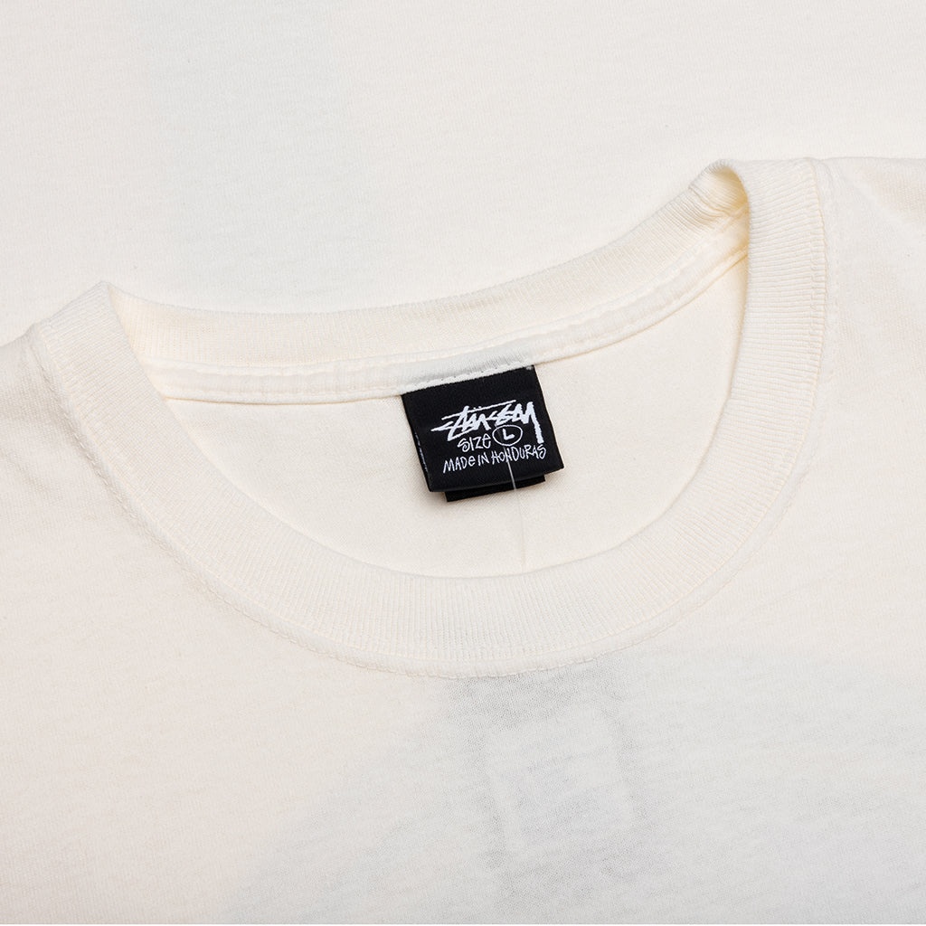 CROSS DOT PIGMENT DYED TEE - NATURAL - 3