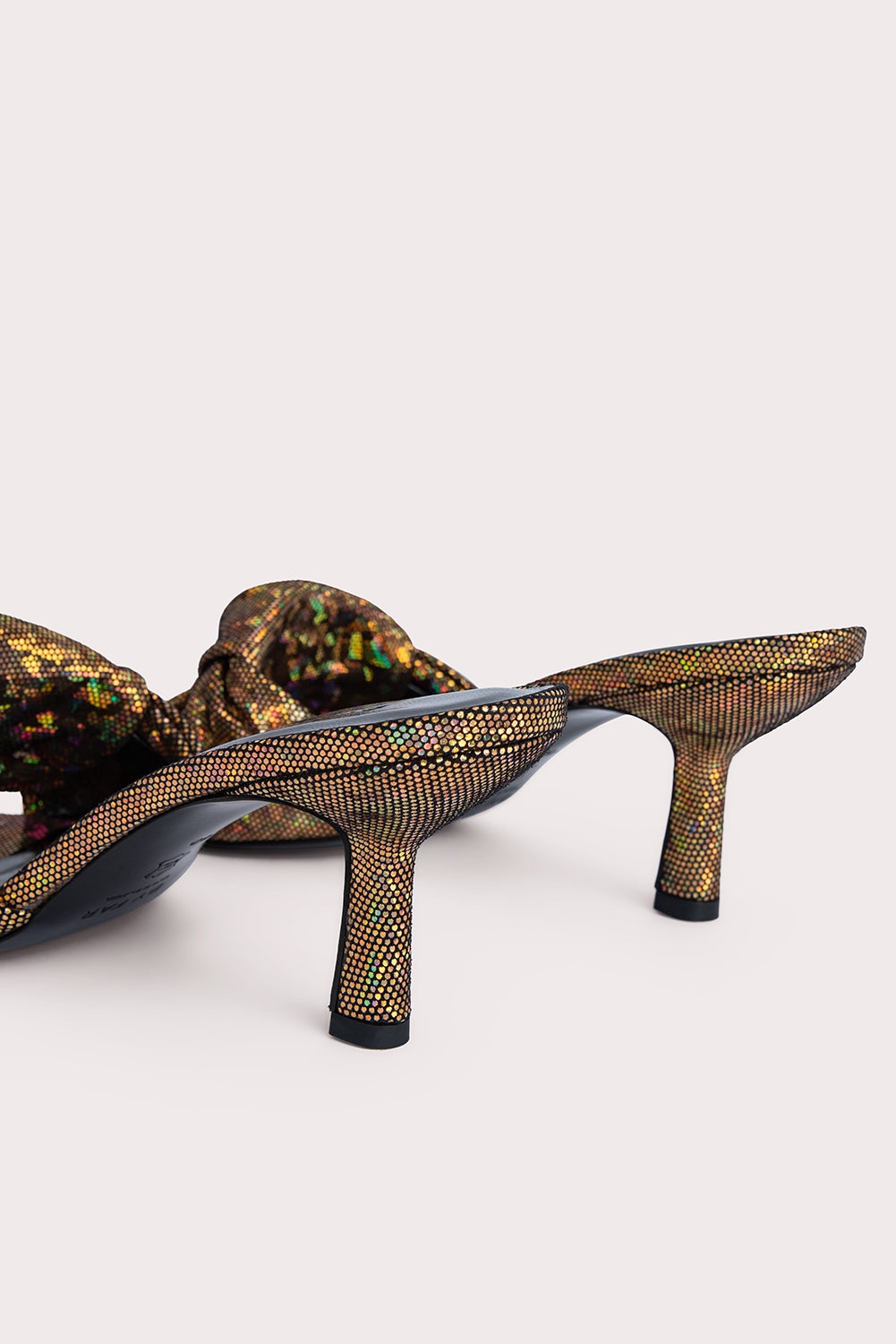 Lana Disco Bronze Hologram Leather - 10