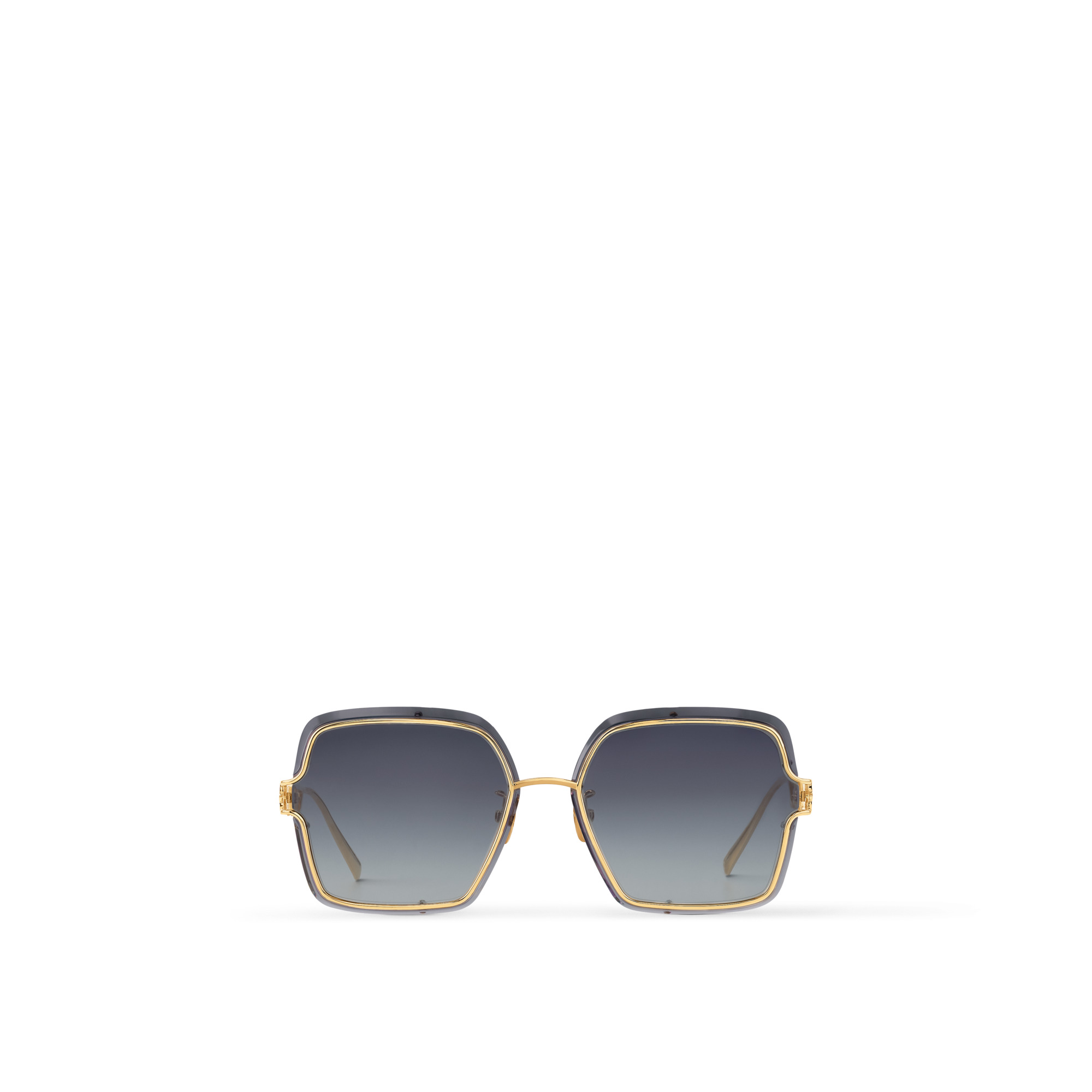 LV Framed Square Sunglasses - 1