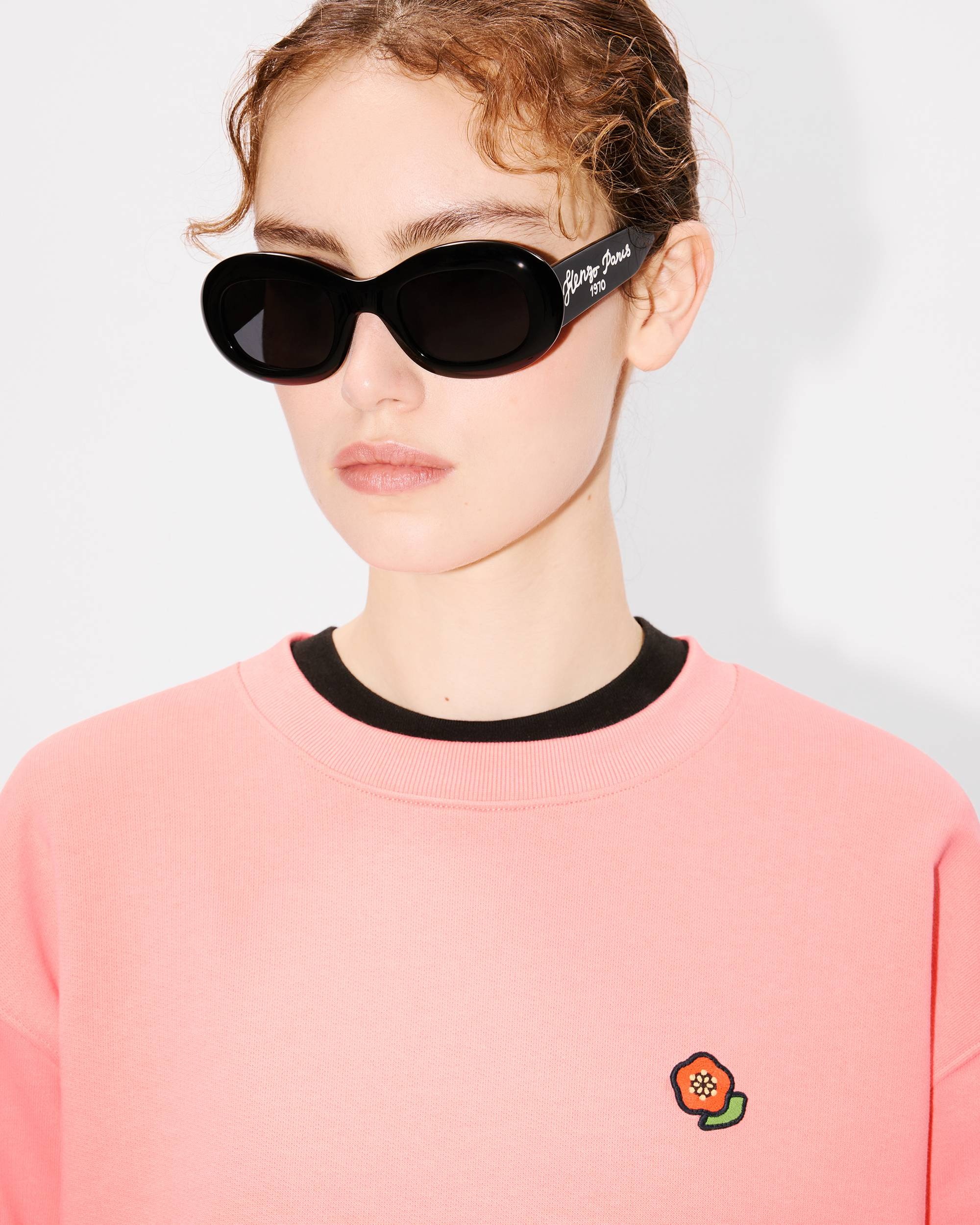 'KENZO Pop' embroidered sweatshirt in cotton - 6