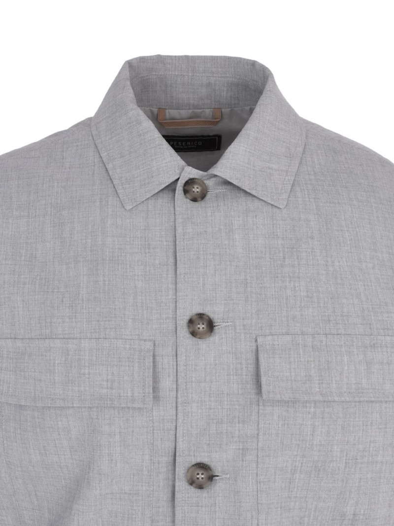 slub-texture button-pocket jacket 3