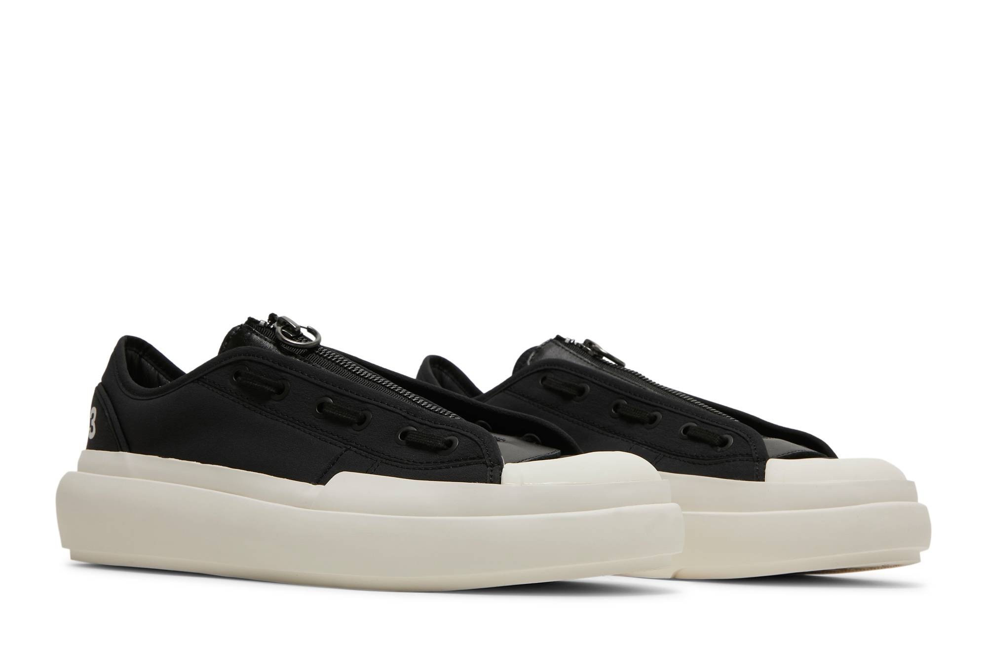 Y-3 Ajatu Court Low 'Black White' - 8