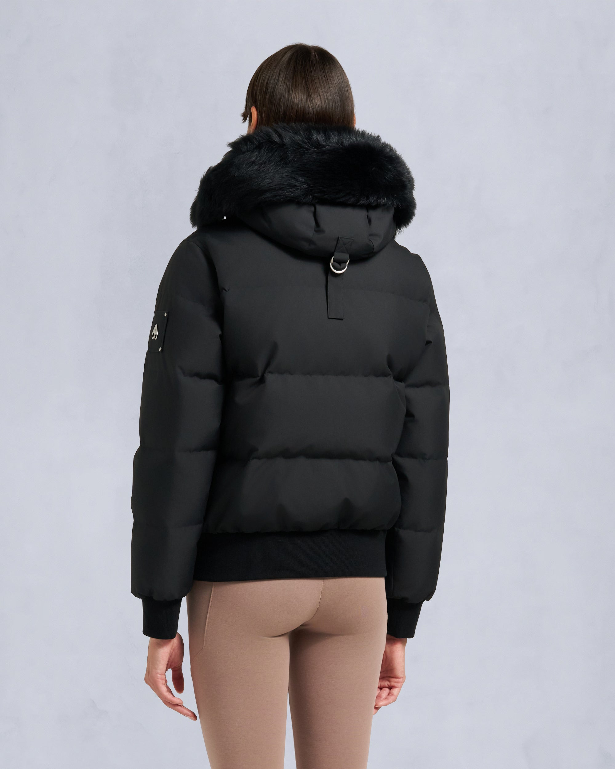 CLOUD SHEARLING BOMBER JACKET - 4