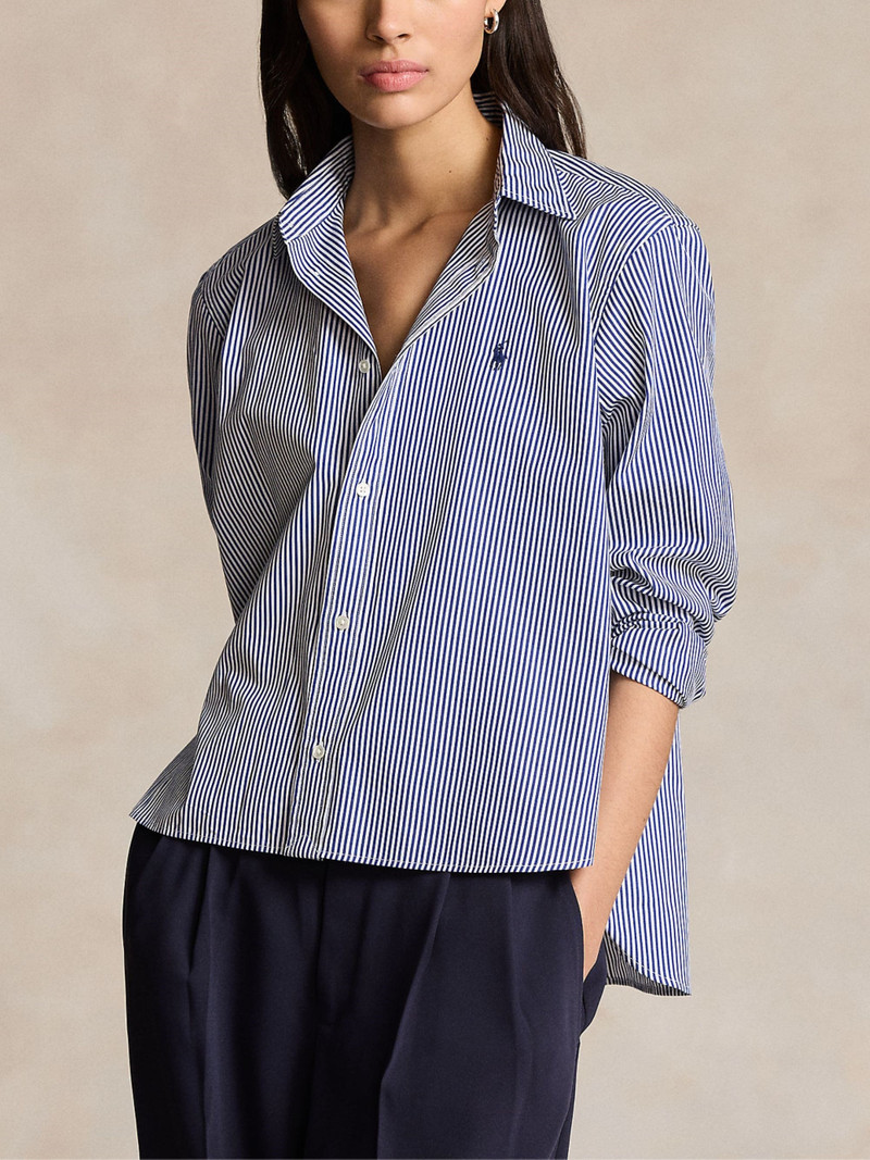 Polo Ralph Lauren Boxy Striped Shirt outlook