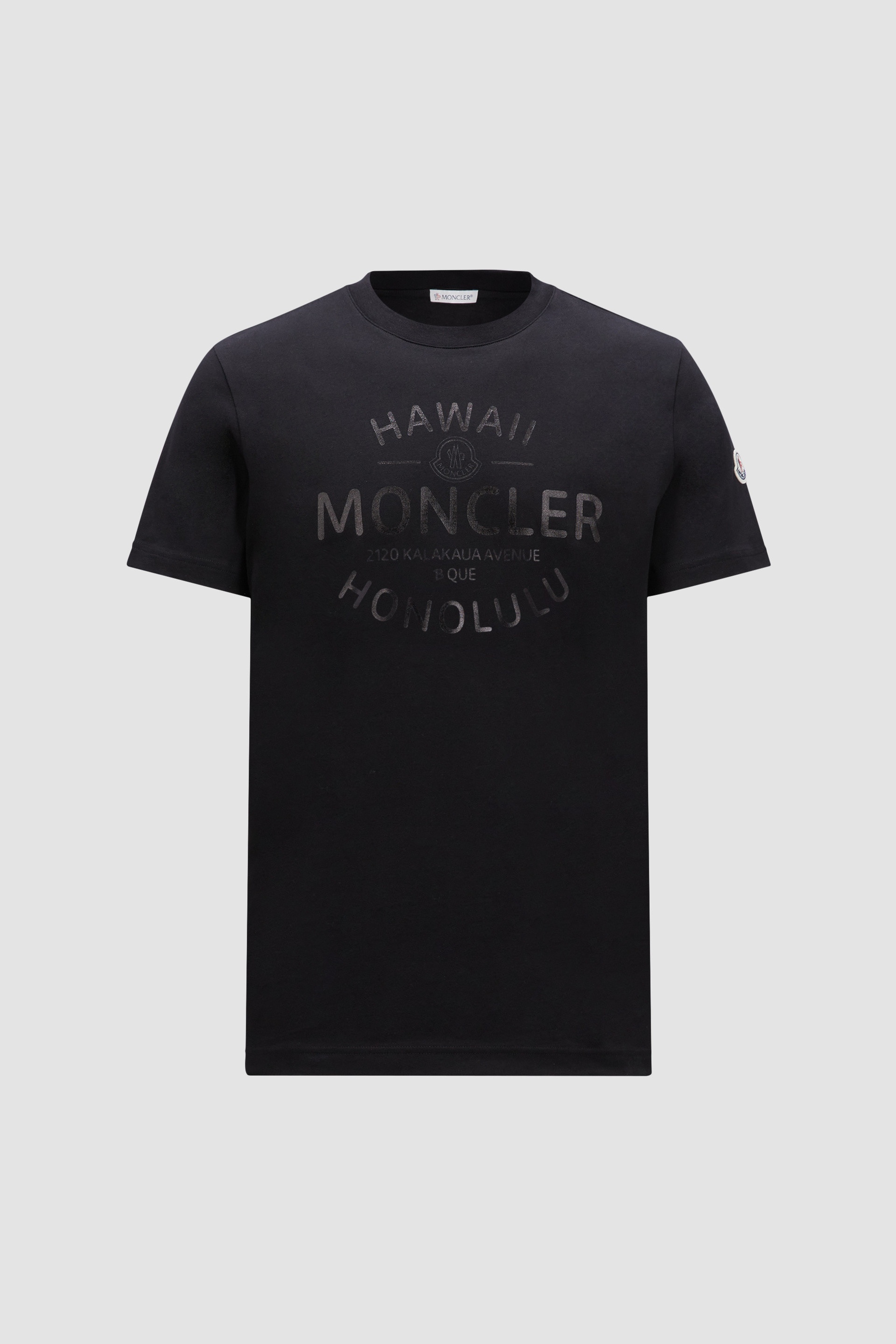 Moncler Metallic Logo T-Shirt | REVERSIBLE