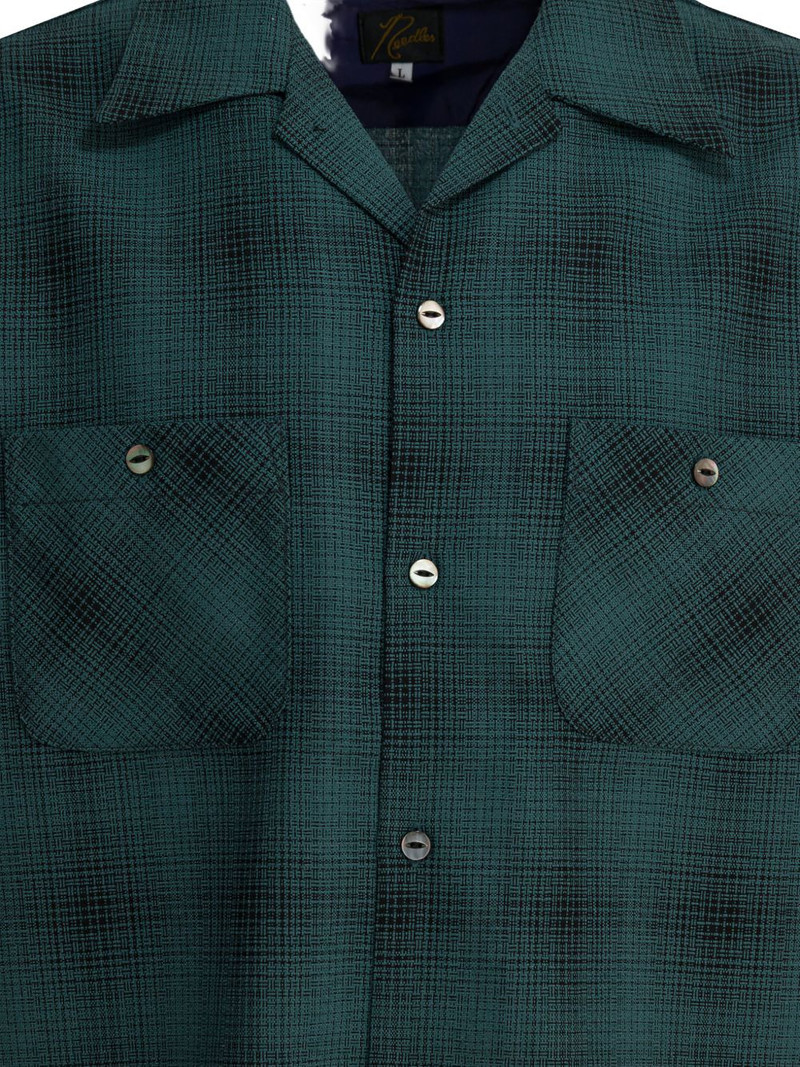 One-Up checked chest-pocket shirt 3